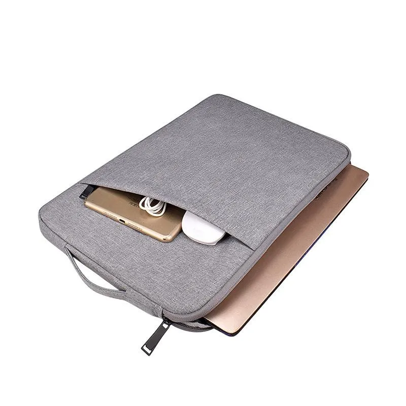 13.3 Inch Laptop Felt Sleeve | Protective Case | Carrying Bag | Pink