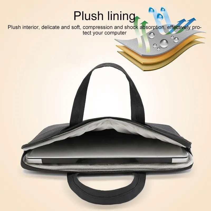 13.3 Inch Waterproof Oxford Laptop Handbag | C510 | Navy Blue