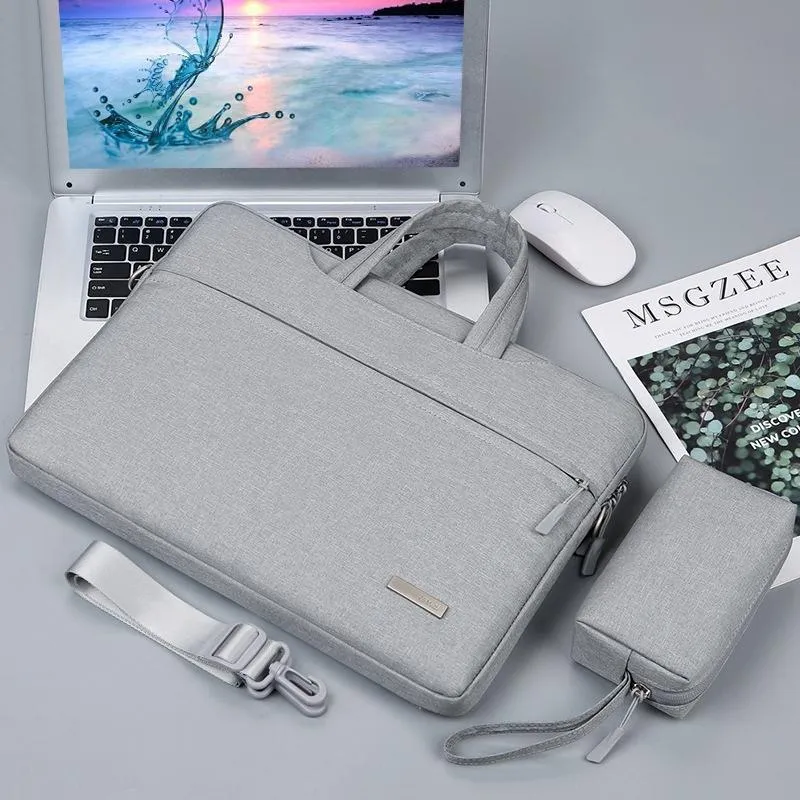 14 Inch Inner Bag with Shoulder Strap | For Handbag or Laptop | Power Bag | Blue
