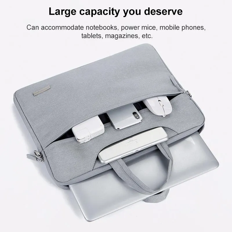 14 Inch Inner Bag with Shoulder Strap | For Handbag or Laptop | Power Bag | Blue