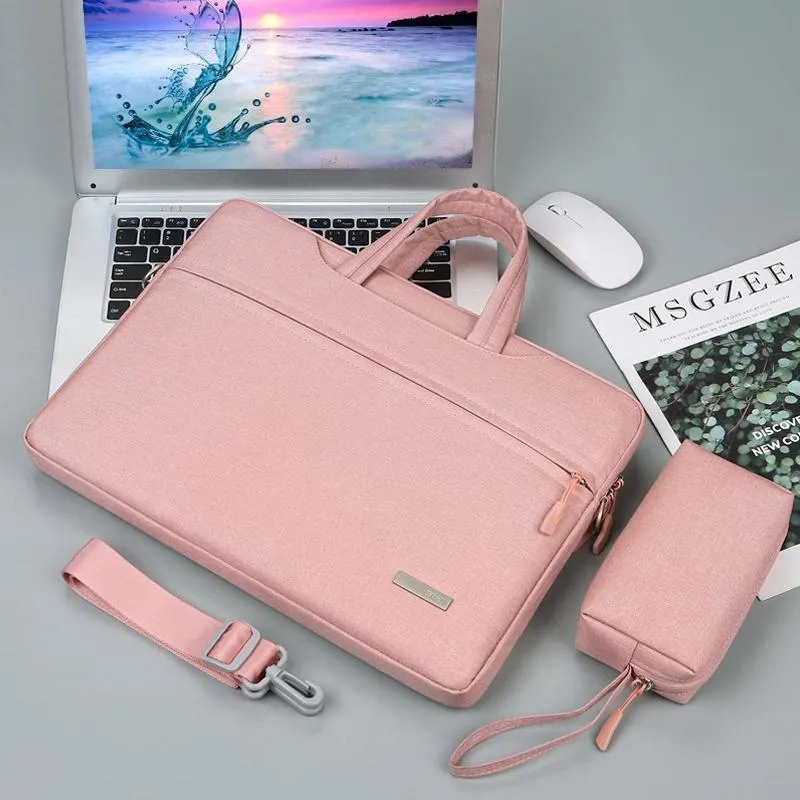 14 Inch Inner Bag with Shoulder Strap | For Handbag or Laptop | Power Bag | Blue