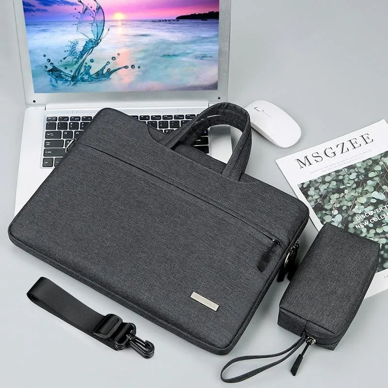 14 Inch Inner Bag with Shoulder Strap | For Handbag or Laptop | Power Bag | Blue