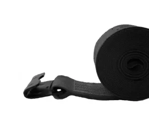 2" Black Diamond Weave Winch Straps with Flat Hook