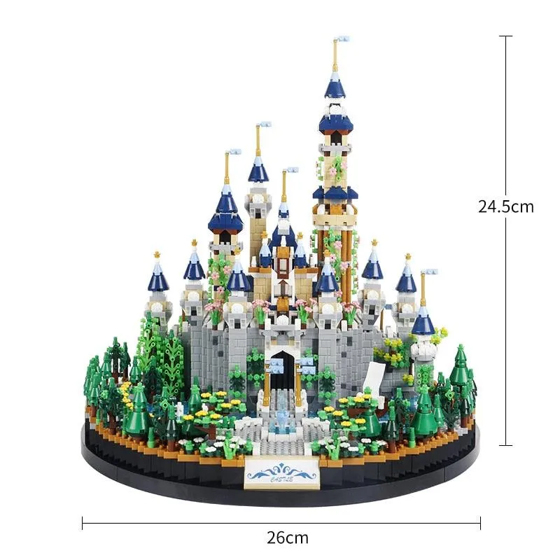 3600PCS Creative Fairy Castle Building Blocks