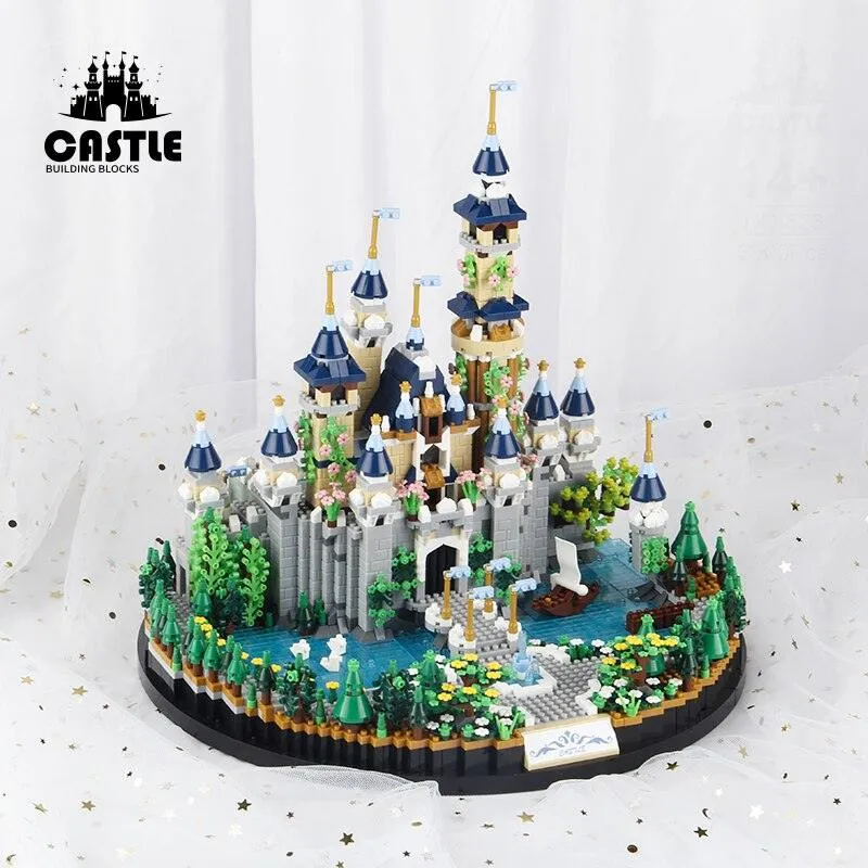 3600PCS Creative Fairy Castle Building Blocks