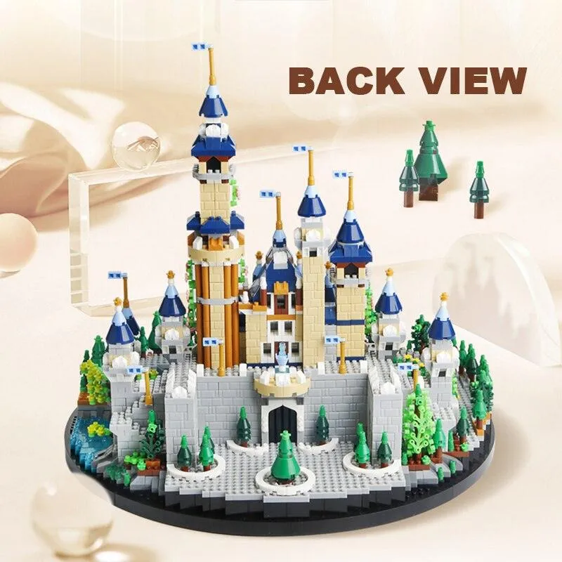3600PCS Creative Fairy Castle Building Blocks