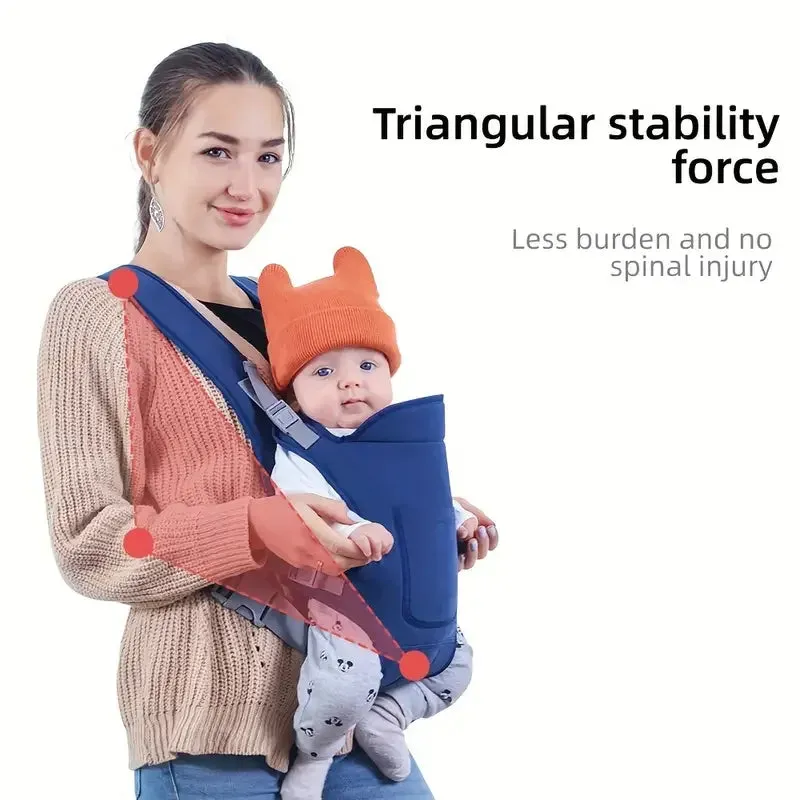 4-in-1 Breathable Baby Carrier Backpack - Comfort & Support