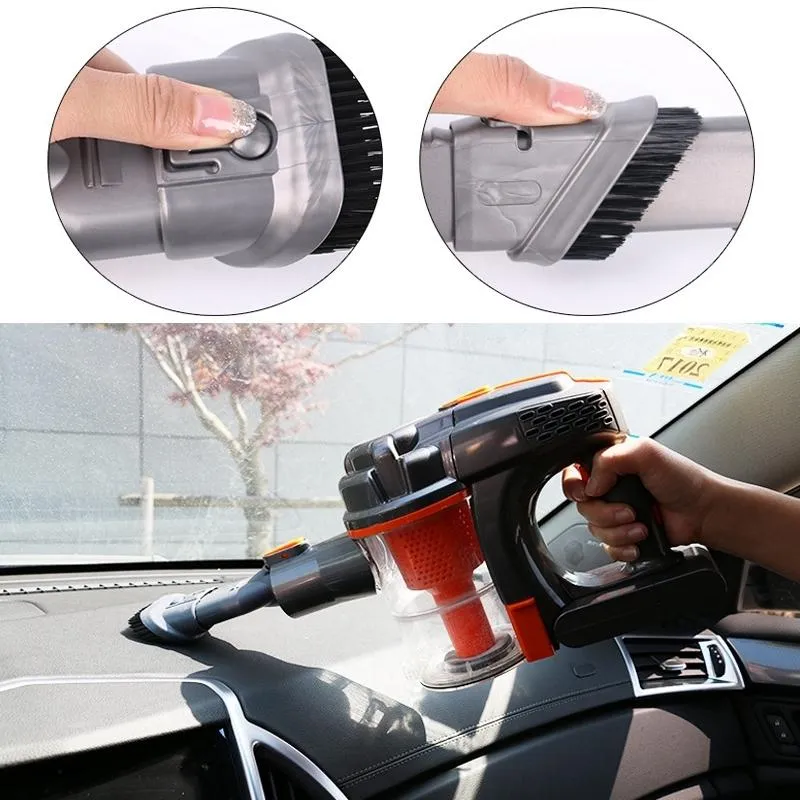 4-Piece Wireless Vacuum Cleaner Brush Head Set | For Dyson V6