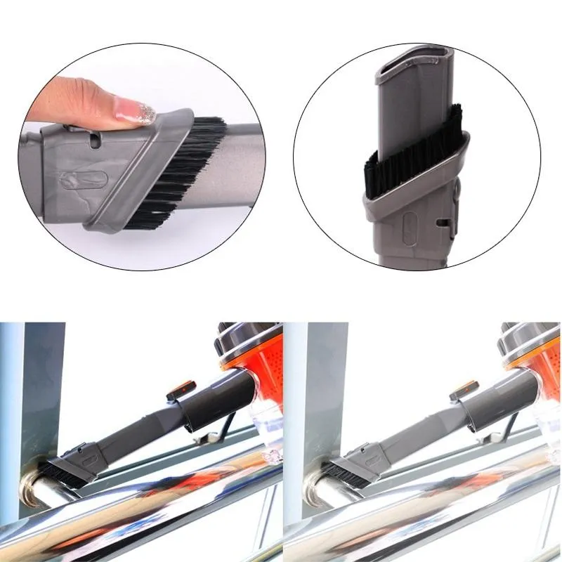 4-Piece Wireless Vacuum Cleaner Brush Head Set | For Dyson V6
