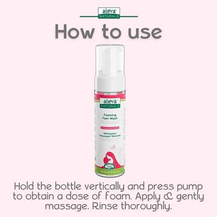 Aleva Foaming Fem Wash