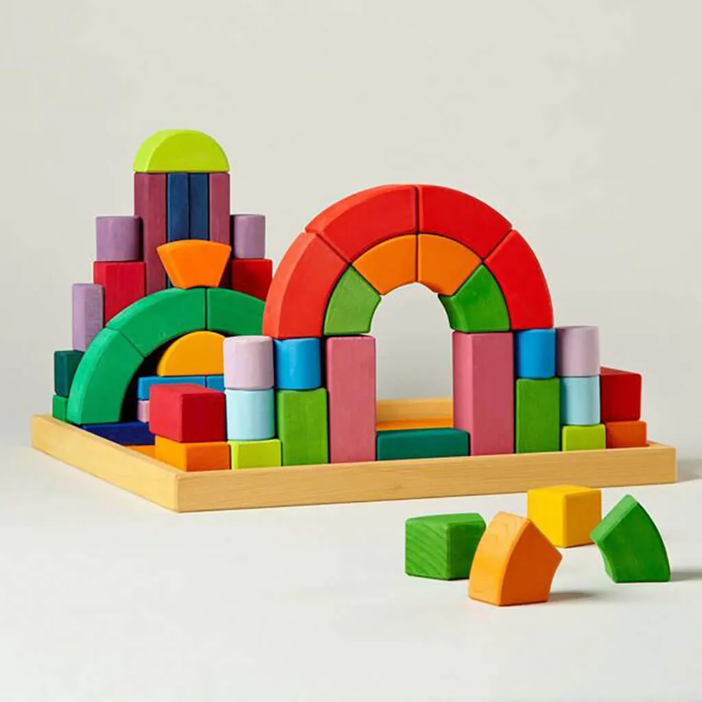 Authentic Grimm's Building Blocks Set Romanesque