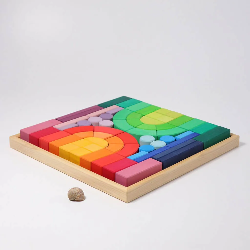 Authentic Grimm's Building Blocks Set Romanesque