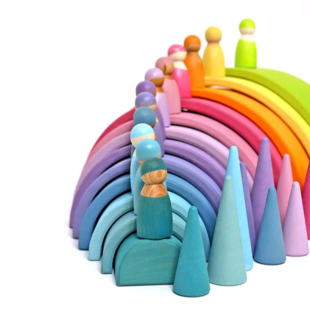 Authentic Grimm's Pastel Rainbow Friends