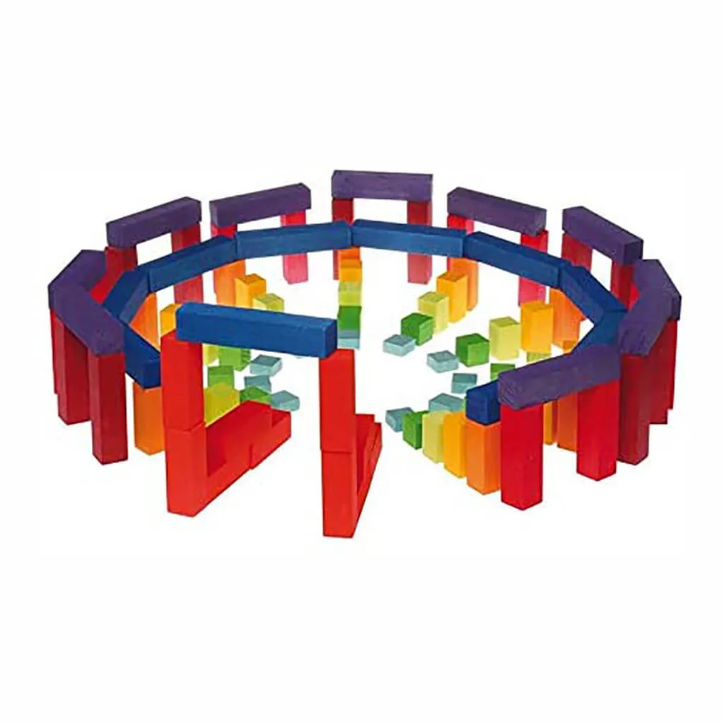 Authentic Grimm's Small Stepped Counting Blocks