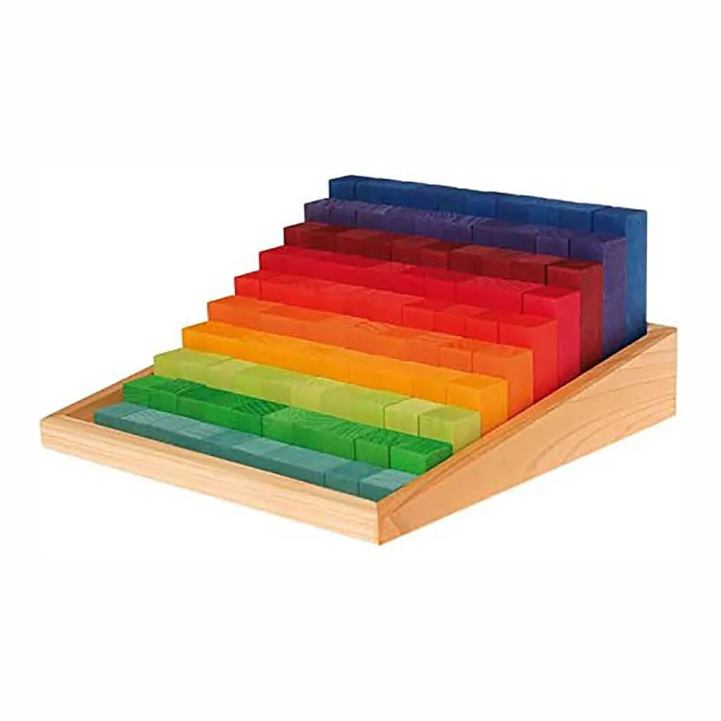Authentic Grimm's Small Stepped Counting Blocks