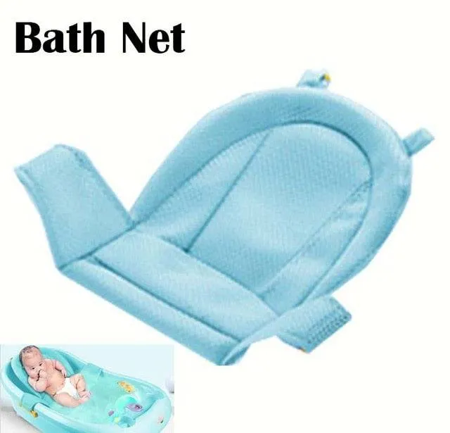 Baby Bath Net Tub Security Support Child Shower Care for Newborn Adjustable Safety Net Cradle Sling Mesh
