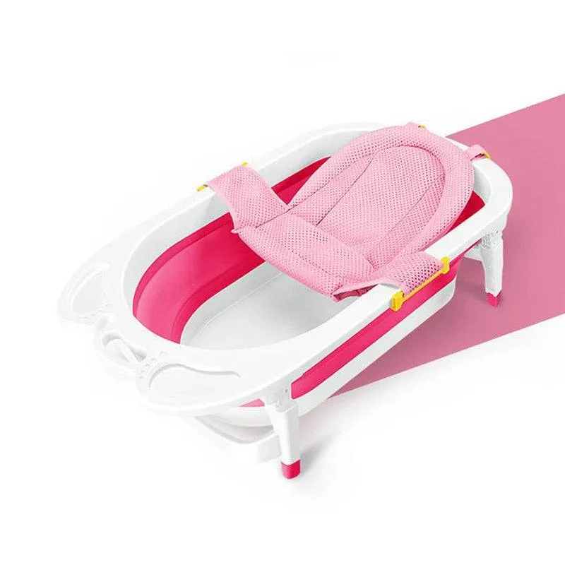 Baby Bath Net Tub Security Support Child Shower Care for Newborn Adjustable Safety Net Cradle Sling Mesh