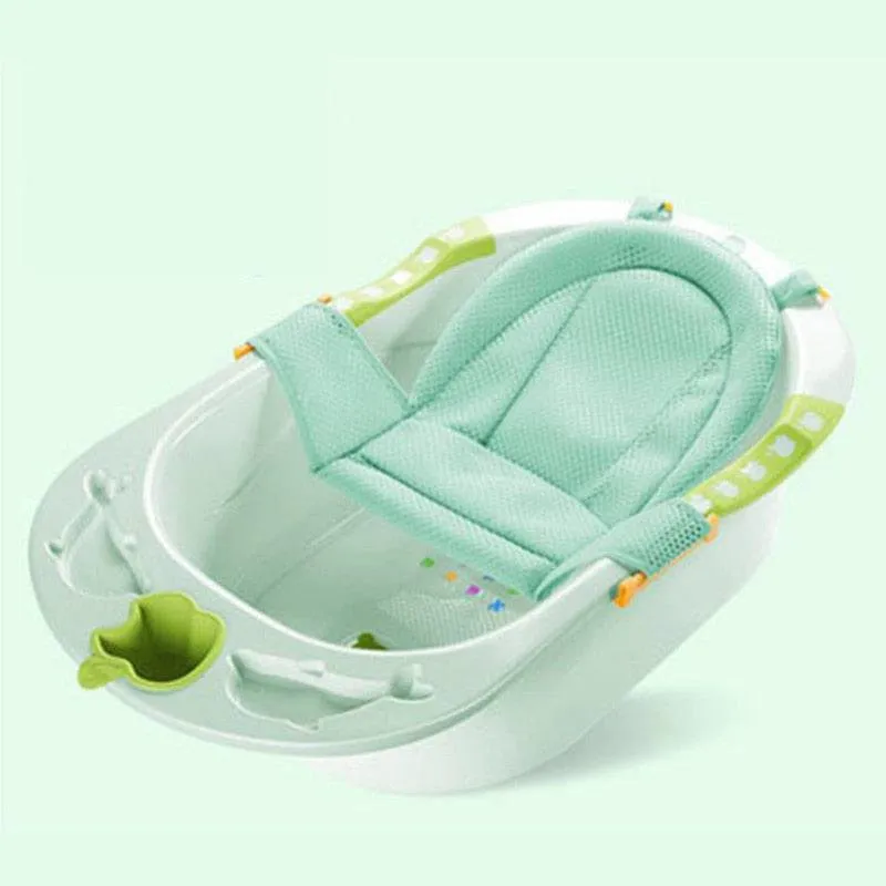 Baby Bath Net Tub Security Support Child Shower Care for Newborn Adjustable Safety Net Cradle Sling Mesh