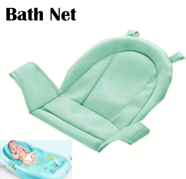Baby Bath Net Tub Security Support Child Shower Care for Newborn Adjustable Safety Net Cradle Sling Mesh