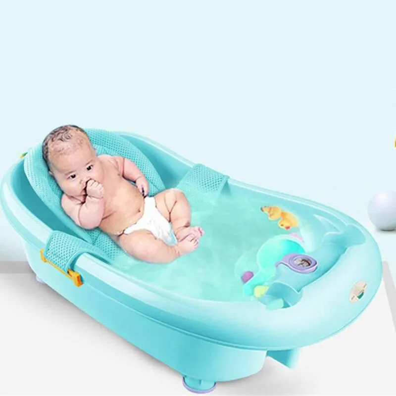 Baby Bath Net Tub Security Support Child Shower Care for Newborn Adjustable Safety Net Cradle Sling Mesh