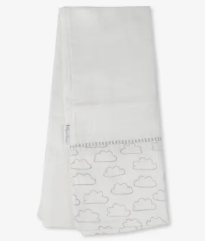 Baby Bath Towel – Cloudy Theme