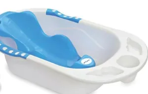 Baby Bath Tub with Sling (Free MEE MEE Pacifiers)