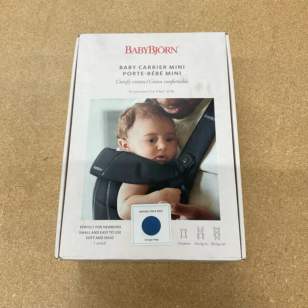 Baby Carrier Mini - Vintage Indigo