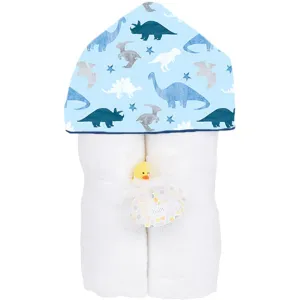 Baby Jar Hooded Towel in Dino-Mite