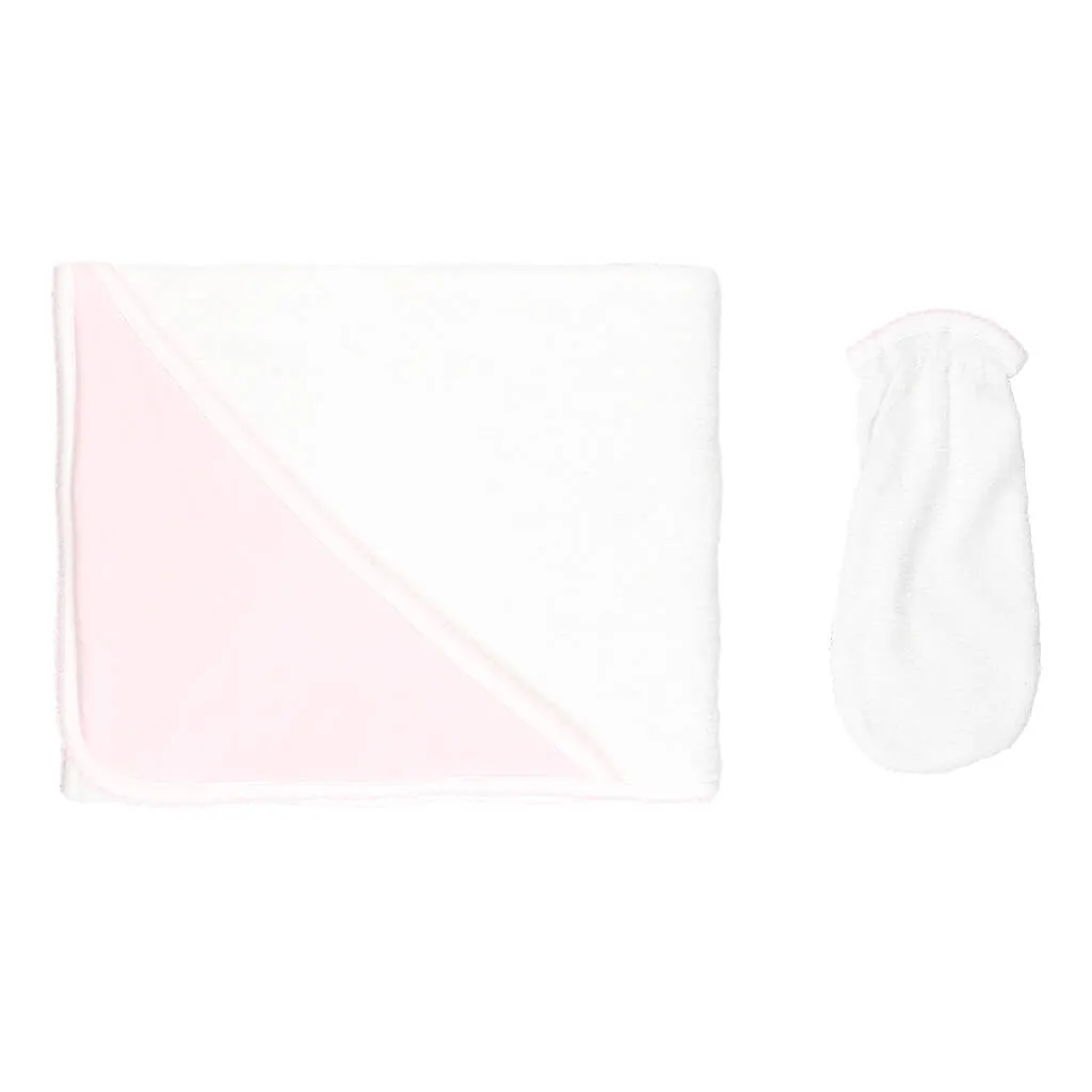 Basic Solid Towel Pink