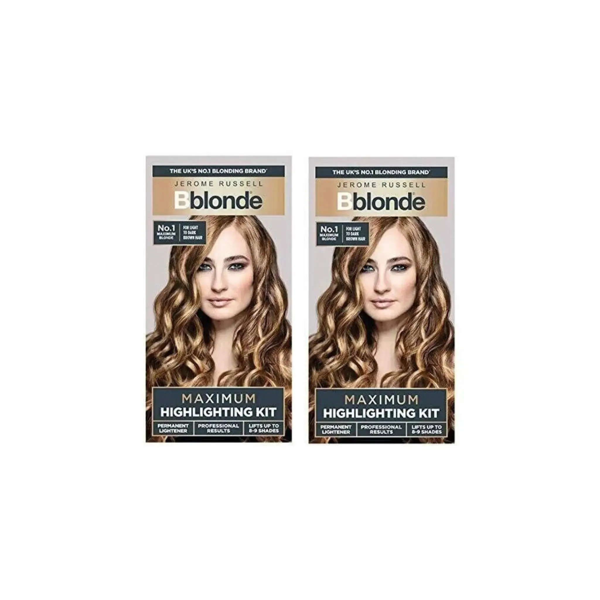 Bblonde Permanent Highlighting Kit Permanent Lightener Pack of 2