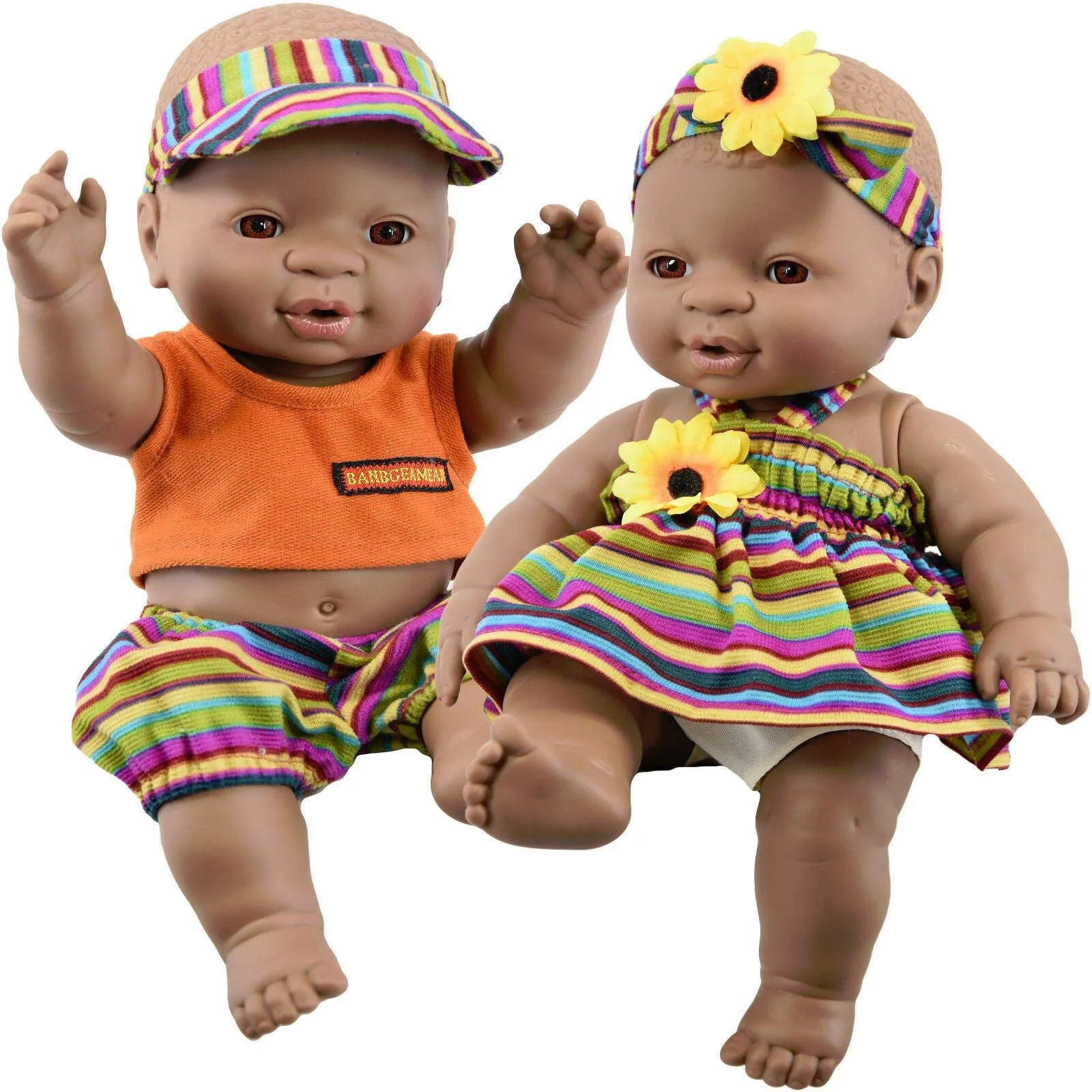 BiBI Black Twin Dolls (30 cm / 12")