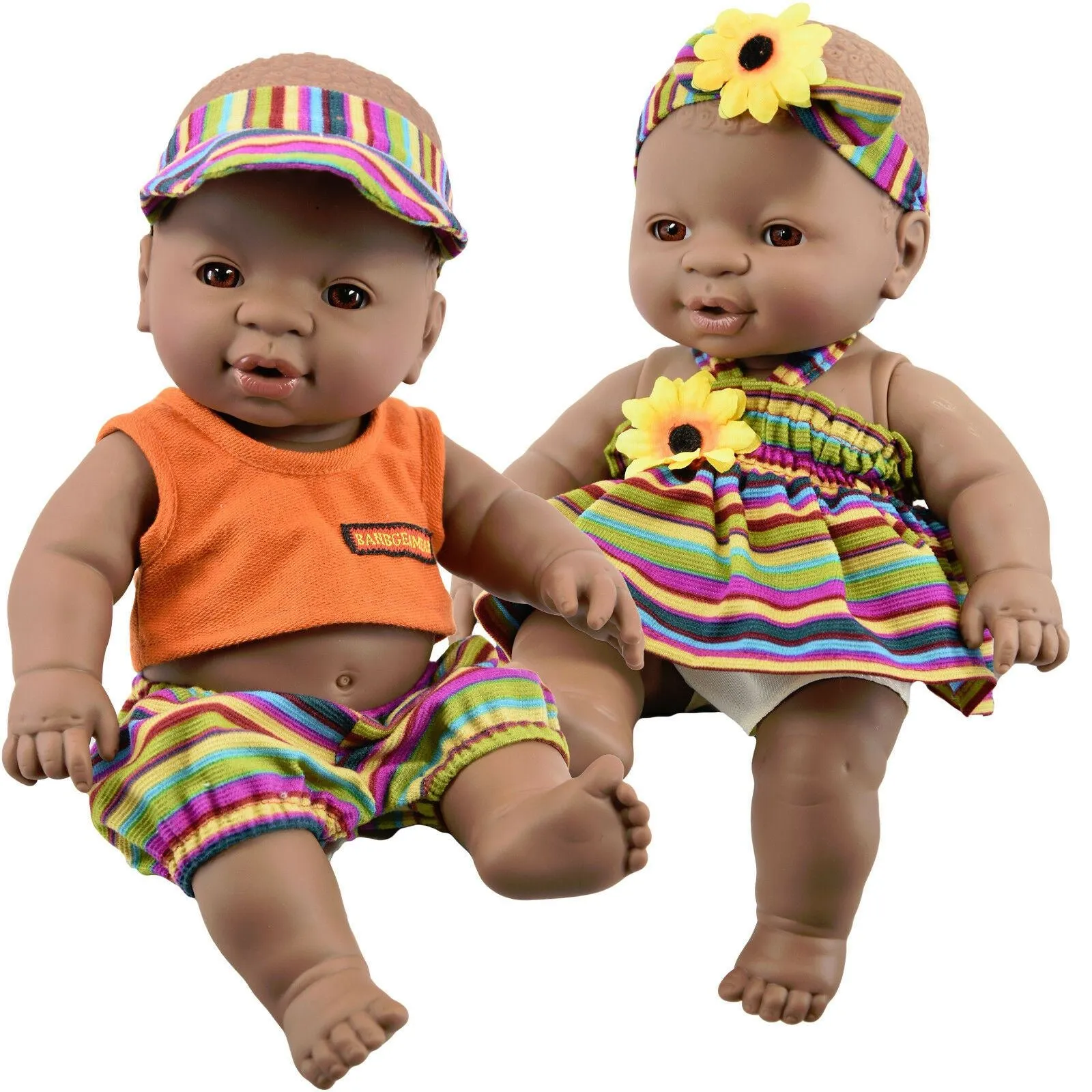 BiBI Black Twin Dolls (30 cm / 12")