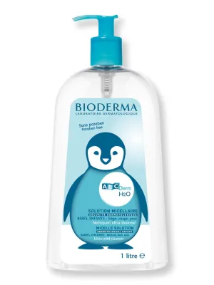 Bioderma ABCDerm H2O 33.8 fl oz 1 L