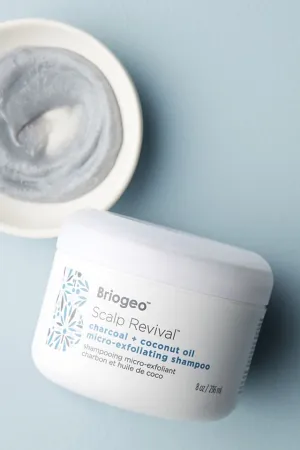 Briogeo Scalp Revival Shampoo with Charcoal and Coconut Oil, White