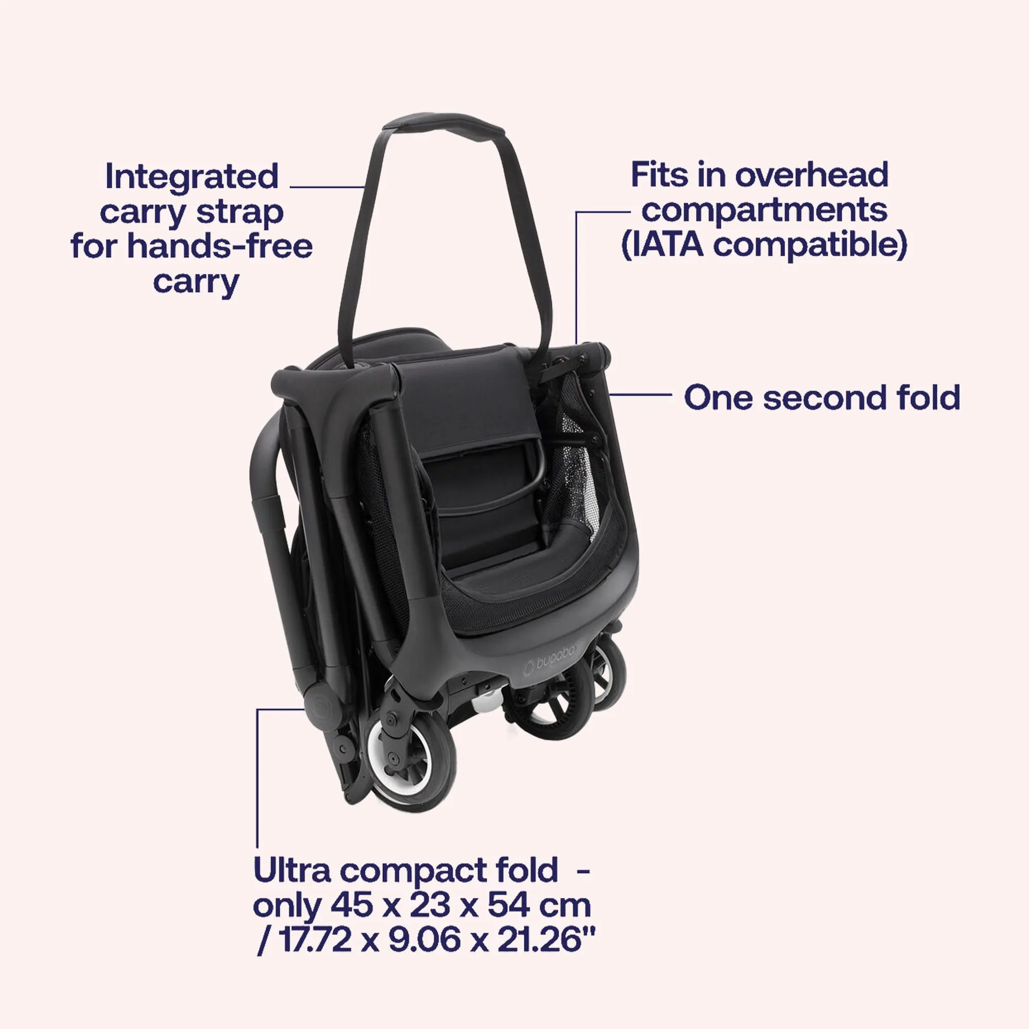 Bugaboo Butterfly Stroller and Transport Bag Bundle