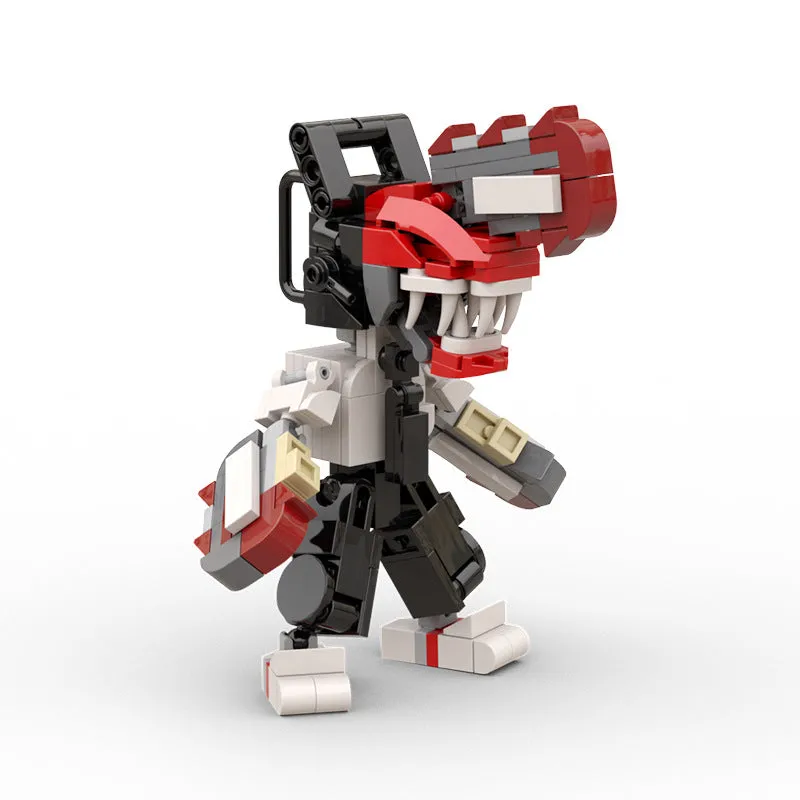 Buildmoc Film Series Electric Saw Children's Miniature Small Particles Educational Building Blocks Toys