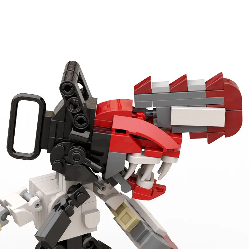Buildmoc Film Series Electric Saw Children's Miniature Small Particles Educational Building Blocks Toys