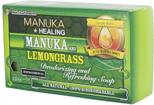 BunchaFarmers Manuka Honey & Lemongrass Deodorizing & Refreshing Soap