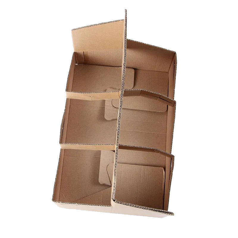 CCF Heavy Duty 6-Pack Corrugate Cardboard Bottle/Drink Carrier - 100 pieces / cases