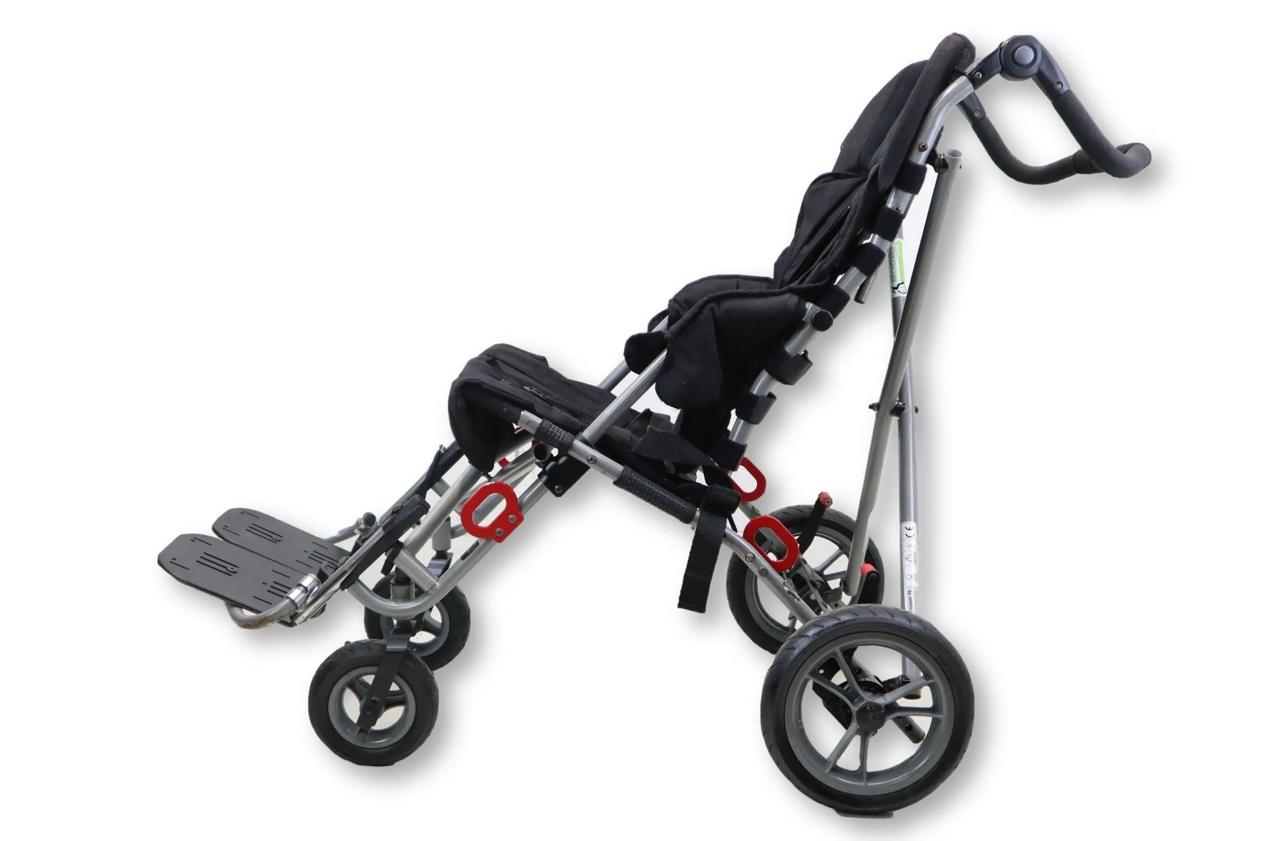 Convaid Cruiser 16 Special Needs Stroller Pediatric Strolling Wheelchair |  16" x 16" Seat | Transit Ready
