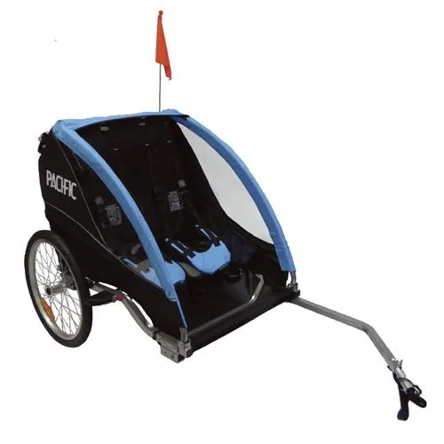 Deluxe 2 In 1 Trailer/Stroller - 2 Child