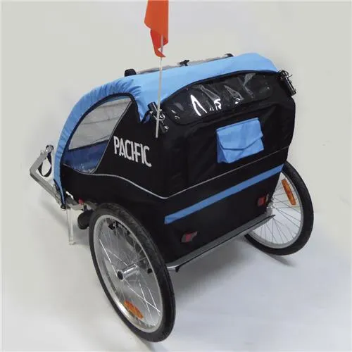 Deluxe 2 In 1 Trailer/Stroller - 2 Child