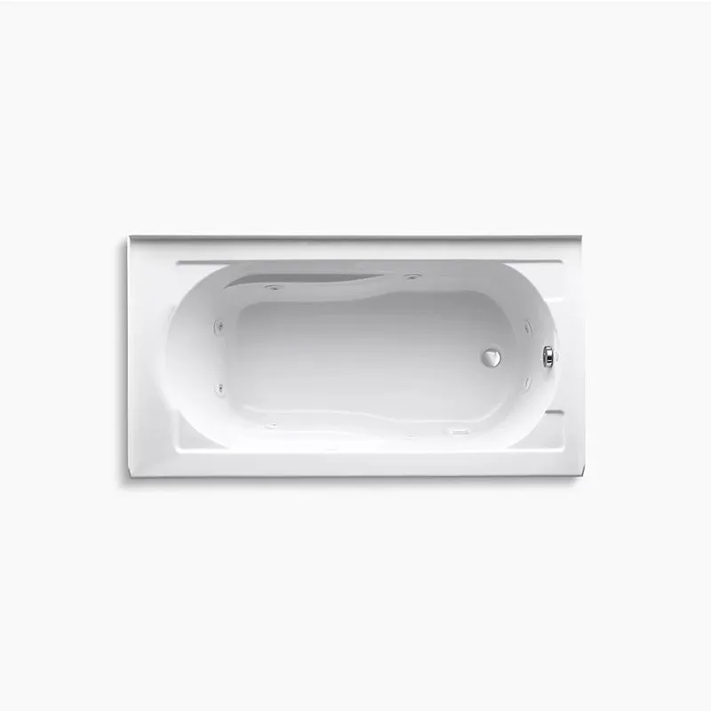 Devonshire 60" x 32" x 21.25" Alcove Bathtub in White