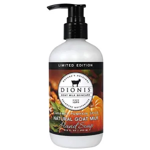 Dionis Goats Milk Skincare Hand Soap 8.5oz.- Caramel Pumpkin Spice