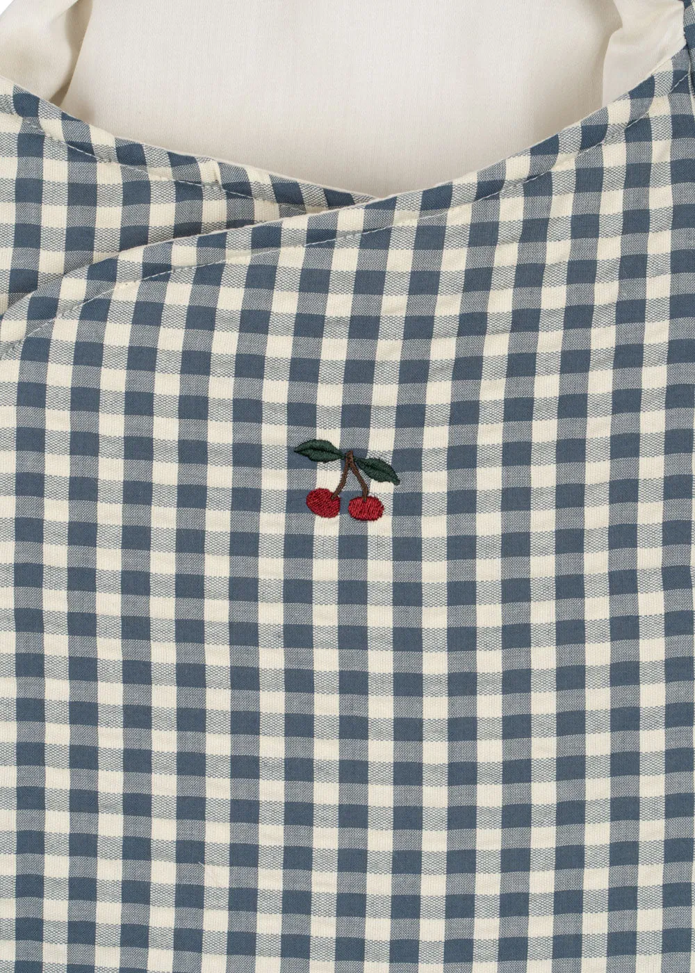 Doll Sleeping Bag in Blue Check