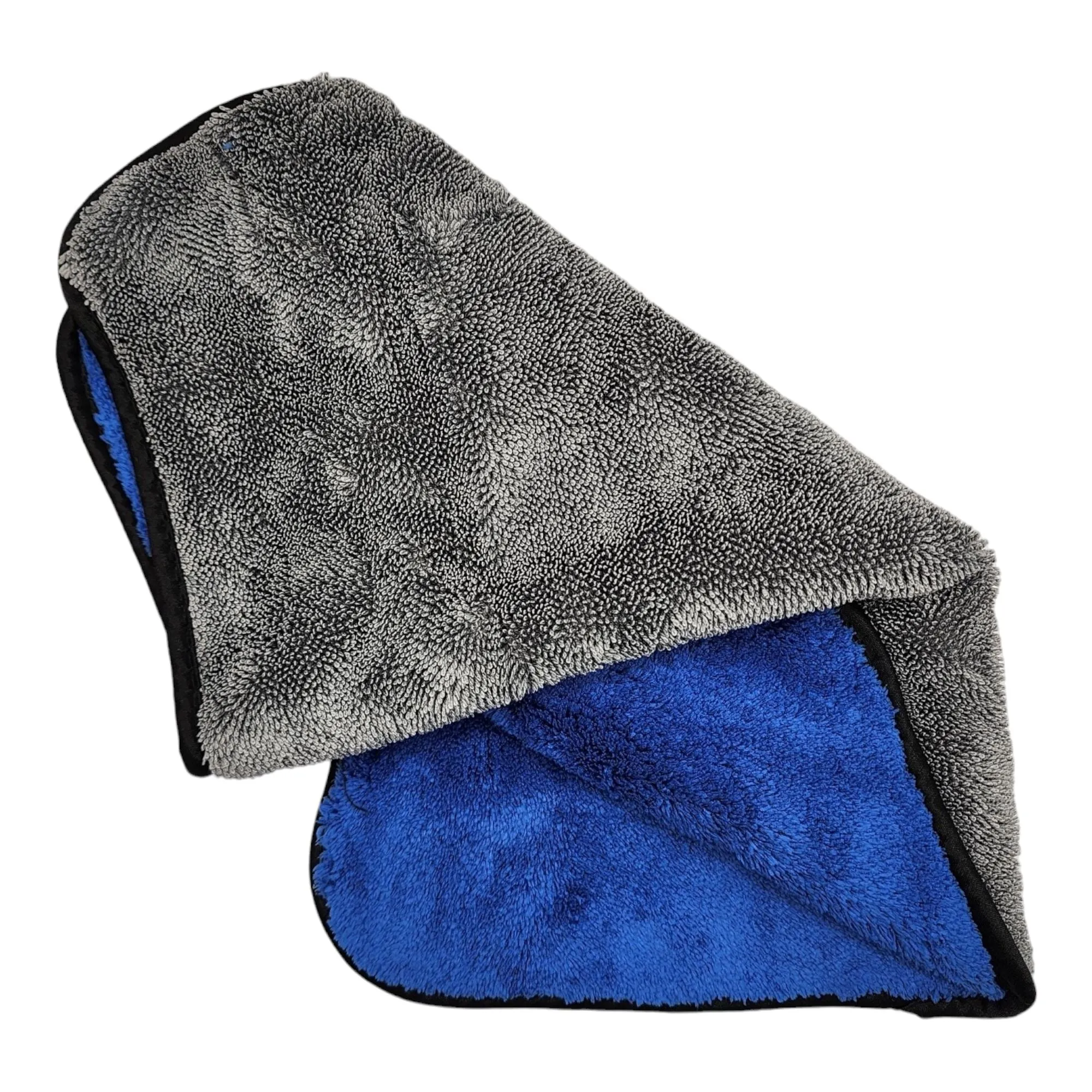 Dual-Faced Twisted Loop & Fleece Polishing Towel 1000GSM