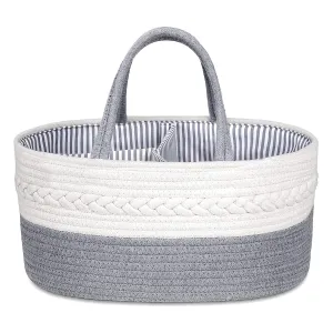 Ecolysium Woven Cotton Diaper Caddy