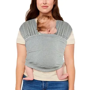 Ergobaby Aura Baby Wrap in Navy Gingham Stripe