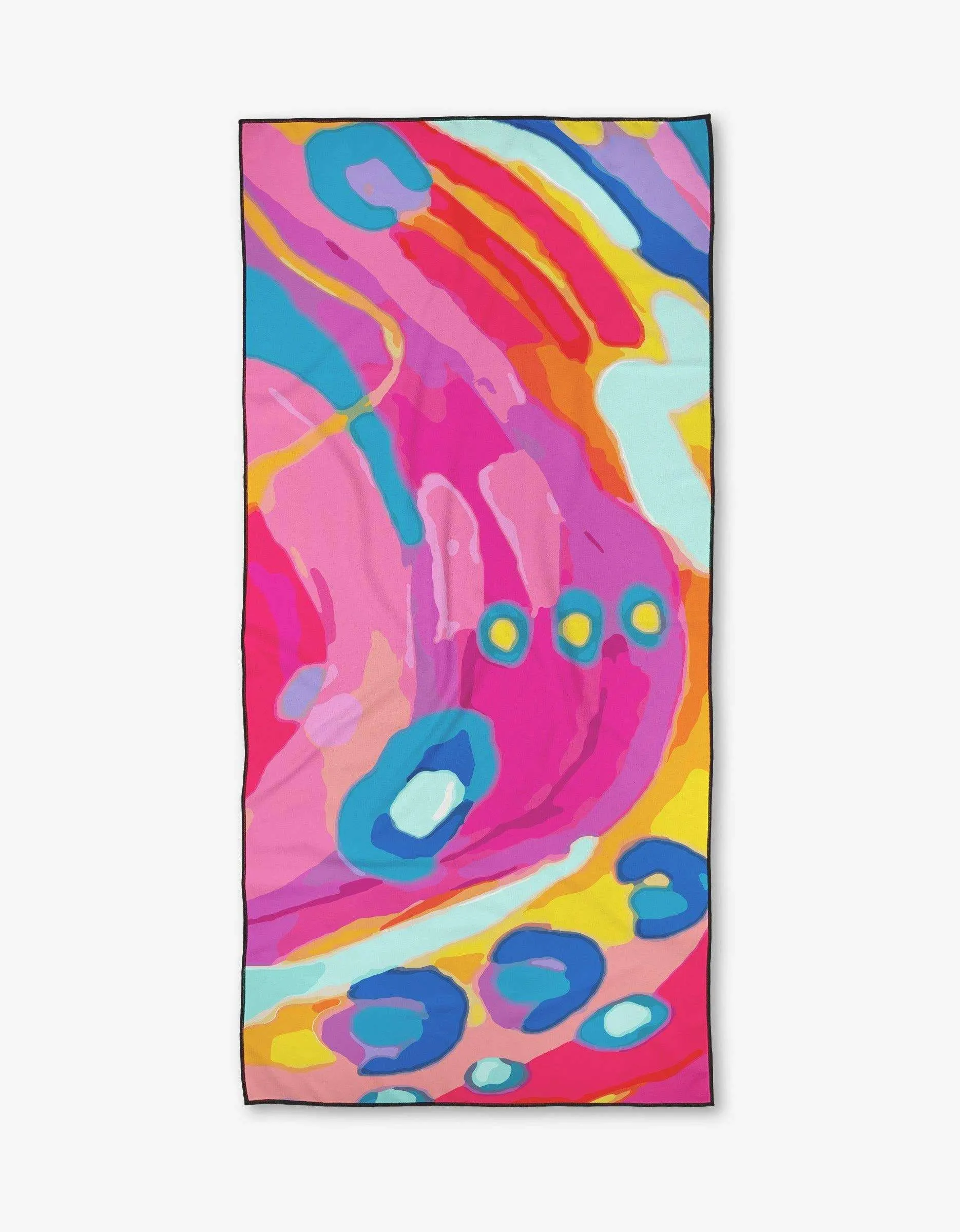 Geometry Abundance Beach Towel