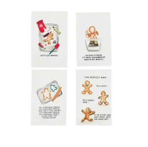 GINGERBREAD MAN TOWELS BY MUD PIE